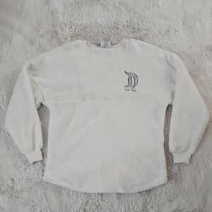 White Cozy Sweatshirt with Logo